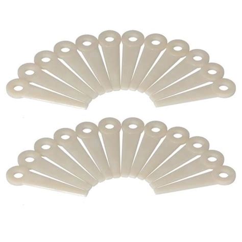 VBESTLIFE 4111 007 1001 Lames de coupe en plastique 24 pièces