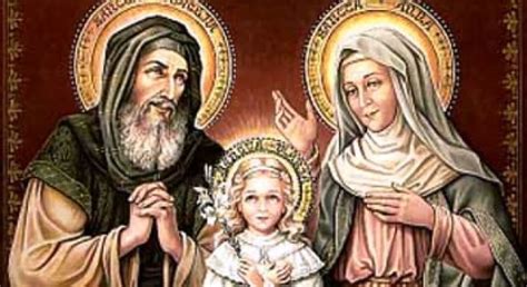 26 jul SantAna e São Joaquim pais de Maria e Avós de Jesus