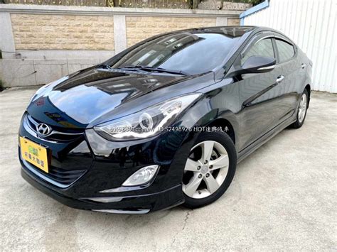 Hyundai現代 Elantra 達興汽車實車實價 12年gls旗艦型一手車里程跑少空力套件中控螢幕