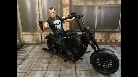 Rese A The Punisher Marvel Legends Ultimate Riders Youtube