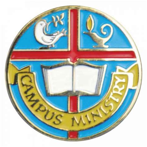 Worker Badges Lapel Pins Campus Ministry Gold Plated