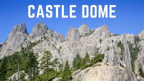 Castle Dome Trail Top Hike In Castle Crags State Park Youtube