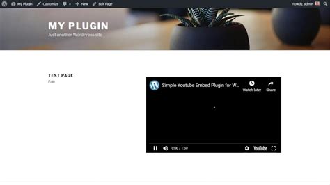 Simple Youtube Embed Plugin Setup Youtube Video Embed In Wordpress