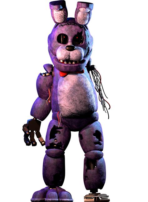 C4d Classic Withered Bonnie Fullbody By Zailynth On Deviantart