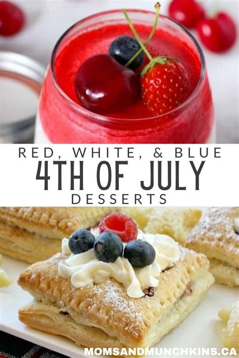 Yum Celebrate The America S Birthday With These Red White Blue Th