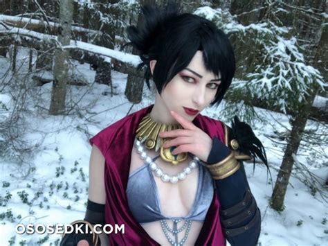 Lady Melamori Morrigan Dragon Age Naked Cosplay Asian Photos