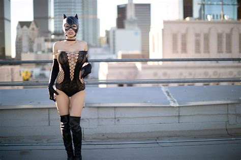 Liz Katz Nude Catwoman Bondage Costume Onlyfans Set Leaked Thotslife