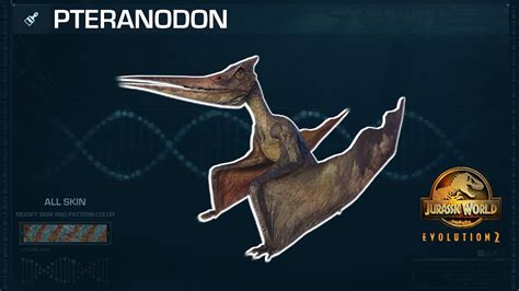 All Pteranodon Skins Jurassic World Evolution 2 Youtube