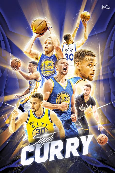 Steph Curry Poster Design On Behance