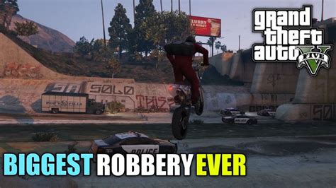 Robbery In City S Biggest Jewellery Shop Gta V Gameplay Youtube