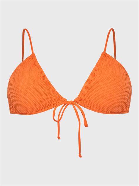 Seafolly Góra od bikini Sea Dive 31393 861 Pomarańczowy Modivo pl