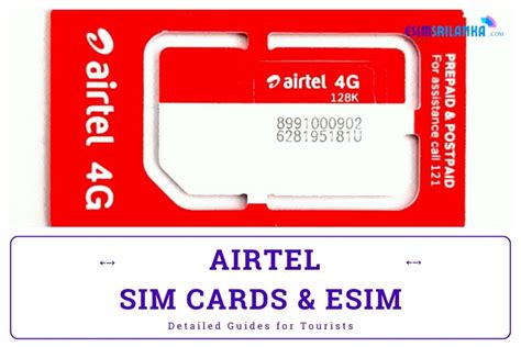 Airtel Sim Cards And Esim Detailed Guides For Tourists