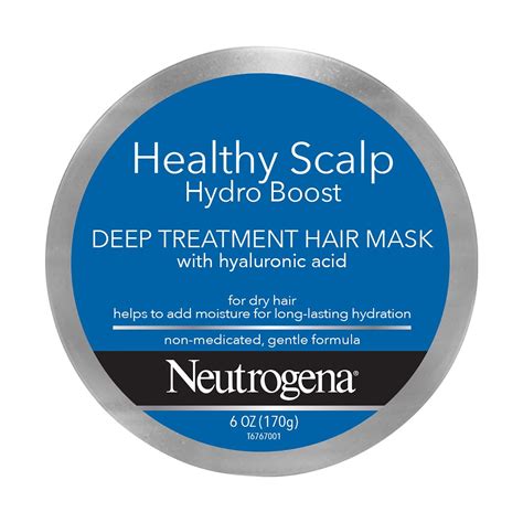 Neutrogena Scalp Hydro Boost With Hyaluronic Acid Deep Treatment Mask 6oz Hydrating Scalp