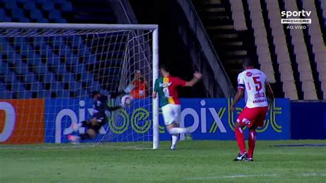 Aos Min Do Tempo Gol De Cabe A De Gabriel Poveda Do Sampaio