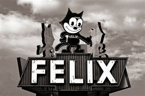 Felix The Cat Old Neon Signs Vintage Neon Signs Old Signs Old