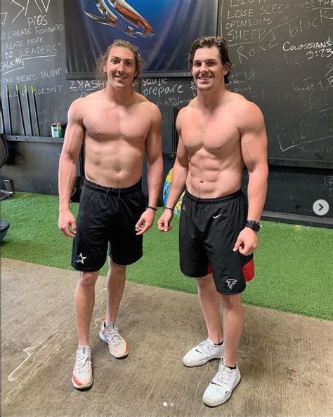 Tommy And Johnny Townsend After A Fantastic Workout In Johnny