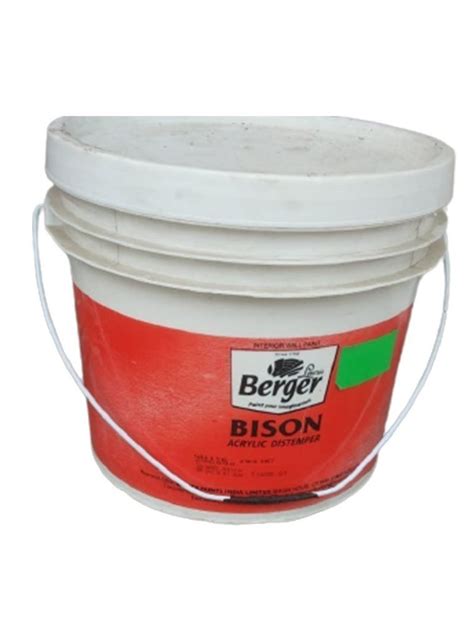 Lewis Berger Bison Acrylic Distemper 20 Ltr At Rs 780 Bucket In Delhi