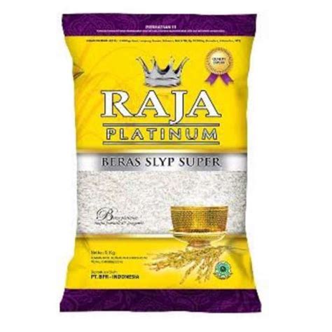 Jual RAJA PLATINUM BERAS SLYP SUPER 5kg Di Seller Hypermart Sidoarjo