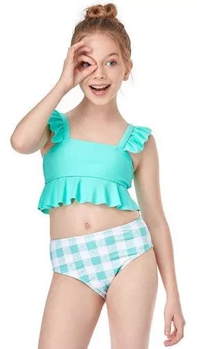 Bañador Bikini De Dos Piezas Para Niñas De 2 A 12 Años 2021 Cuotas