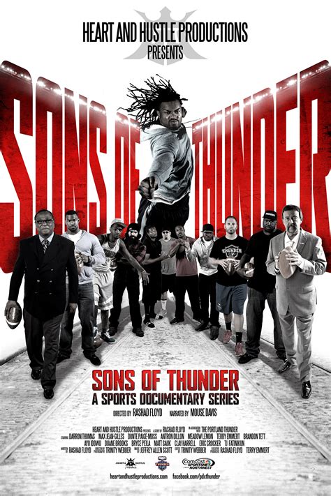 Sons Of Thunder | Sports Documentary Branding :: Behance