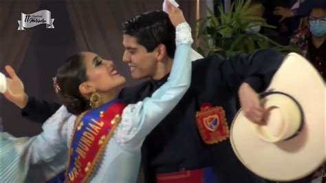 Mariel Luján y Sergio Navarro Campeones Junior 2022 Festival de la