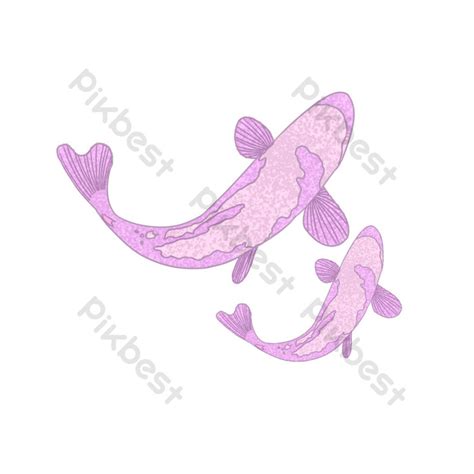 Drawing Beautiful Purple Whale Original Elements PNG Images | PSD Free ...