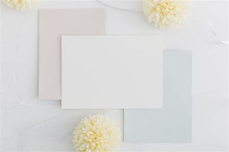Mockup Einladung Querformat Kostenlose Vektoren Und Psd Zum Download