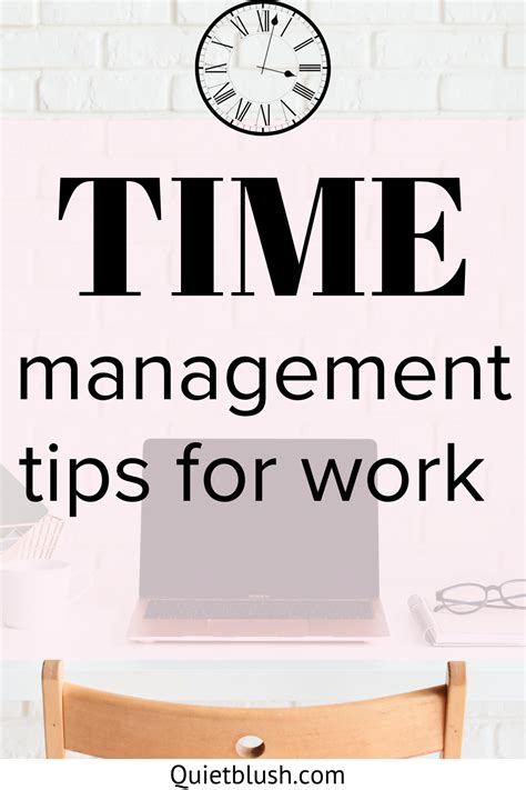 Time Management Tips For Work Artofit