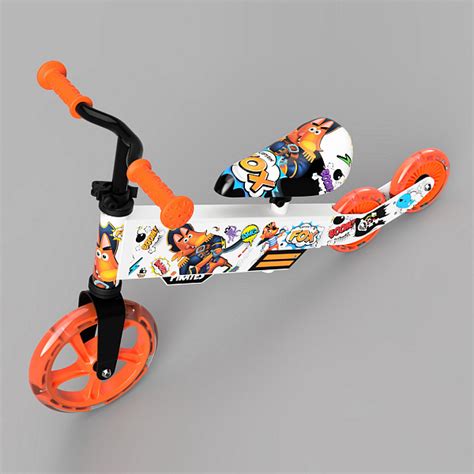 Беговел -трансформер Small Rider Turbo Bike со светящимися колесами ...