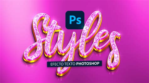 Como Crear Texto D Photoshop Aprende Facil