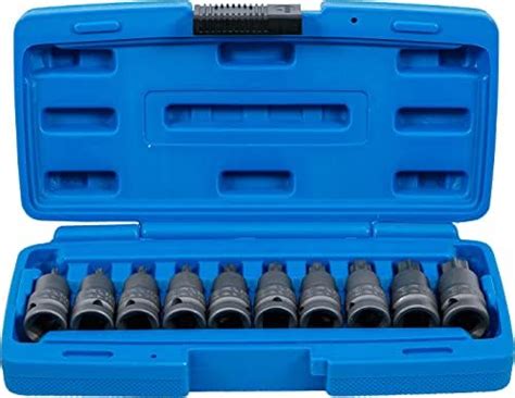 BGS 5097 Impact Bit Socket Set 12 5 Mm 1 2 Drive T Star For