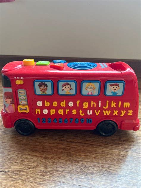 Vtech Phonics Playtime Bus Babies And Kids Infant Playtime On Carousell