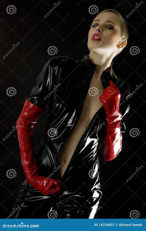 Woman In Latex Stock Image Image Of Hair Inside Expressions 14754057