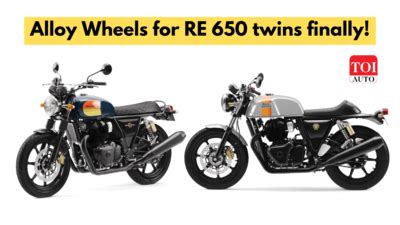 Royal Enfield Twins With Alloy Wheels New Colours