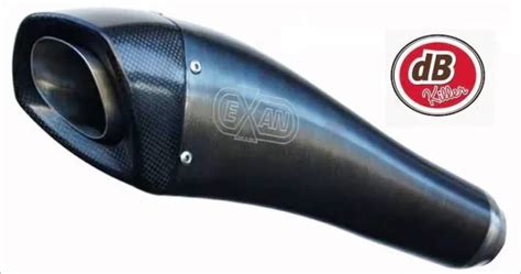 POT D ECHAPPEMENT SILENCIEUX EXAN INOX NOIR SUZUKI GSX R 600 08 12 réf