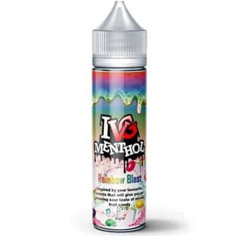 Rainbow Blast Eliquid By I Love Vg Ivg Menthol 50ml Shortfill E Liquid