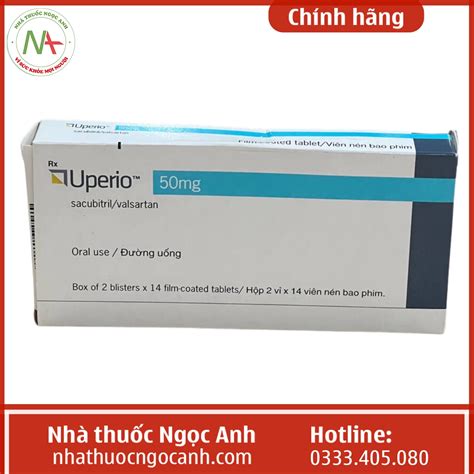 Thuốc Uperio 50mg (2 vỉ x 14 viên) có giá bao nhiêu, mua ở đâu?