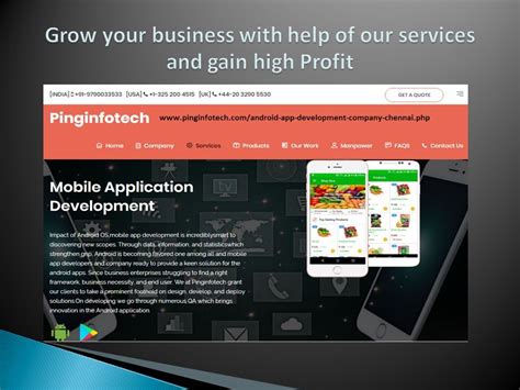 Android App Development Company Chennai Android App Ui Design And