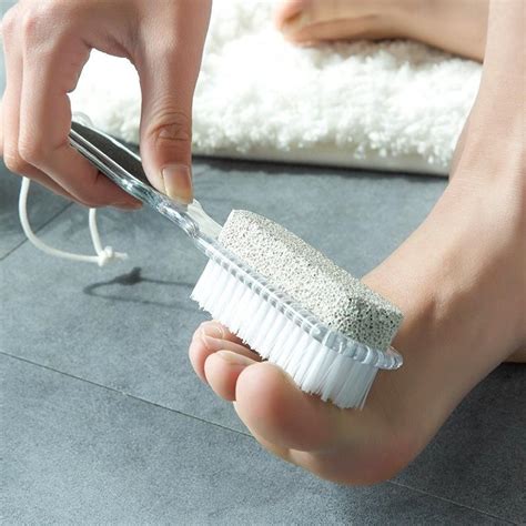 4 In 1 Foot Brush Scrubber Feet Massage Pedicure Tool Foot Care Tool