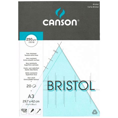 Canson Bristol Paper Pad Choose Your Size