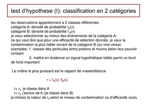 PPT Probabilit és et statistiques dans le traitement de donn ées