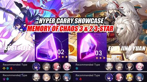 Honkai Star Rail Memory Of Chaos Star E S Jing Yuan E S