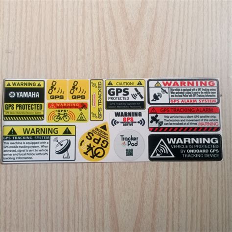 Jual Sticker Warning Peringatan Prosedur Informasi Penting OK Honda