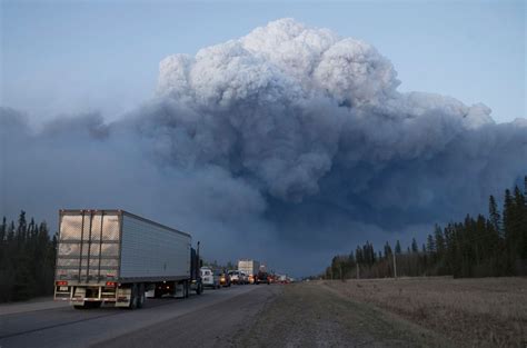 The Massive Wildfire Burning In Alberta The Atlantic