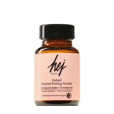 Hej Organic Naked Enzymen Peeling Poeder Natuurcosmetica