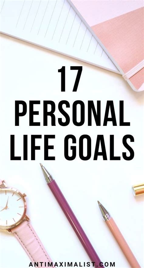 17 Personal Goals For Success In Life