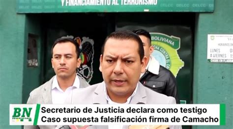 Secretario De Justicia Declara Como Testigo En Caso De Supuesta