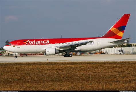 N986an Avianca Boeing 767 259er Photo By Wade Denero Id 088039