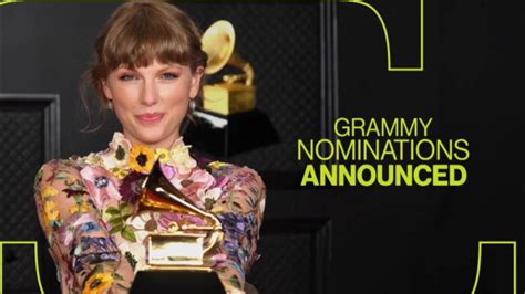 GRAMMY Nominees 2024 : Taylor Swift About to Breaking the Record - YouTube