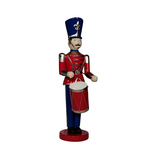 6 Toy Soldier With Drum Event Décor And Prop Rental